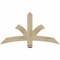 Ekena Millwork Davenport Rough Sawn Timber Gable Bracket, Douglas Fir, 48"W x 26"H x 4"D x 4"F, 13/12 Pitch GBW048X26X0404DAV00RDF - alternate 1